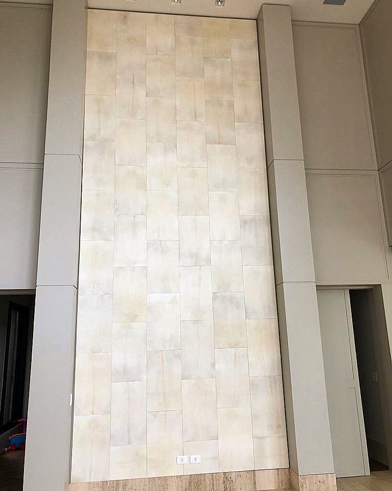 Parchment leather panel - Real goat parchment decorative panels